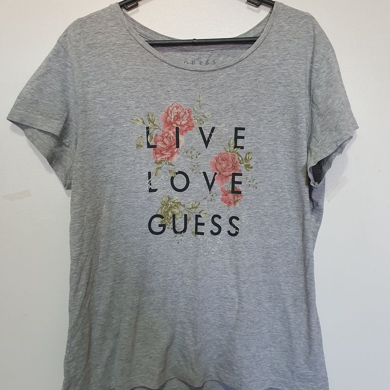 Blusa Guess Blusa Feminina Guess Nunca Usado 93044261 enjoei