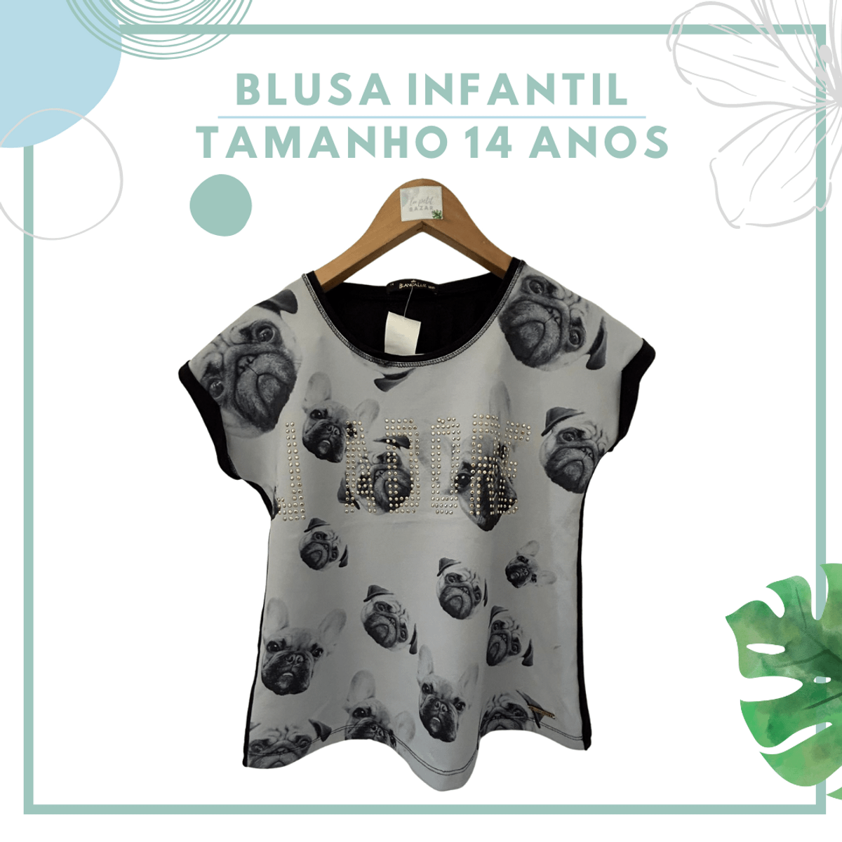 Blusas infantil feminina store barata