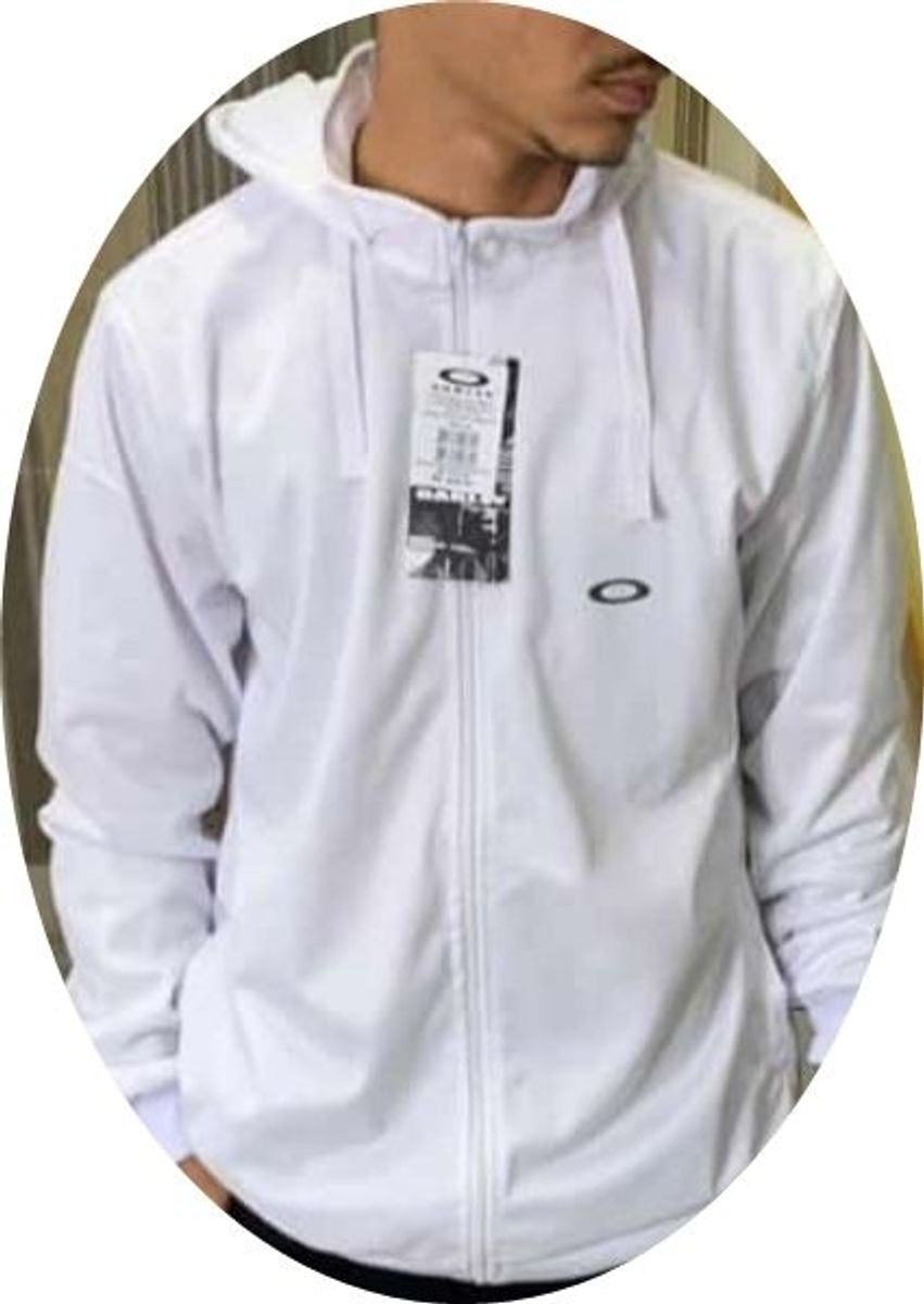 casaco oakley branco