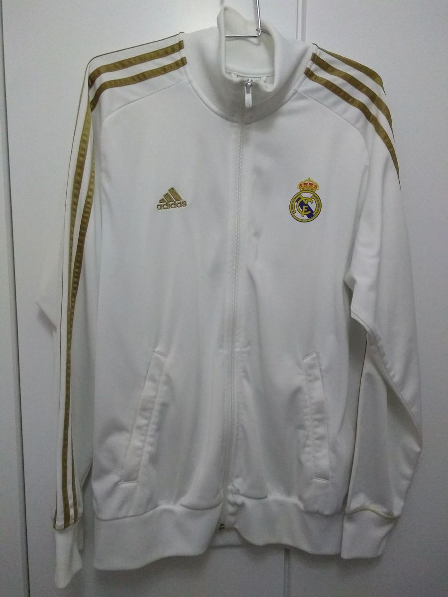 casaco real madrid branco