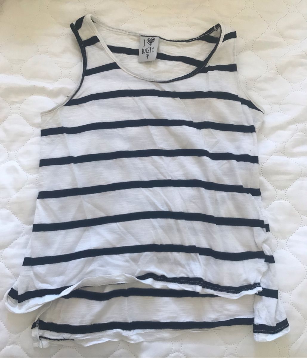 blusa listrada feminina c&a