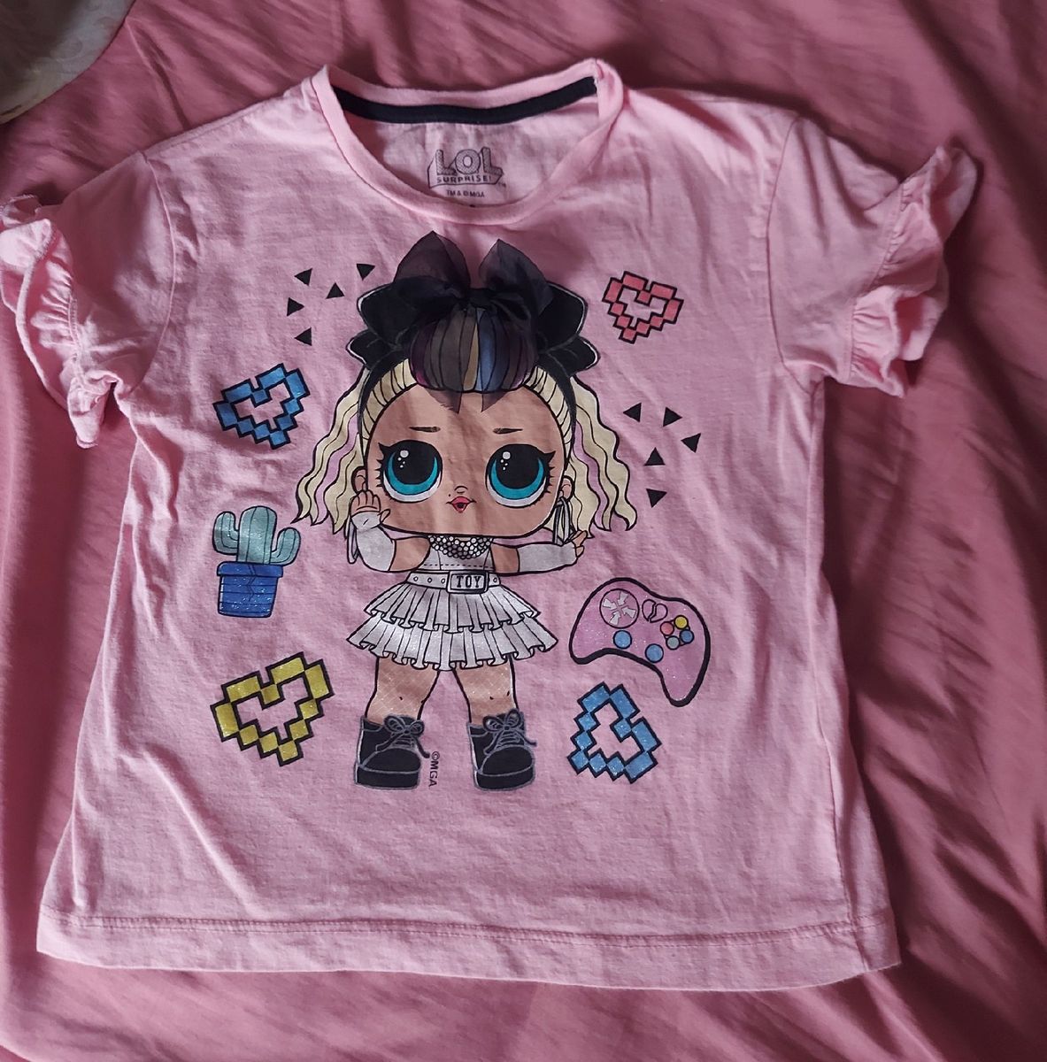 Blusa Lol Surprise Roupa Infantil para Menina Lol Surprise Usado
