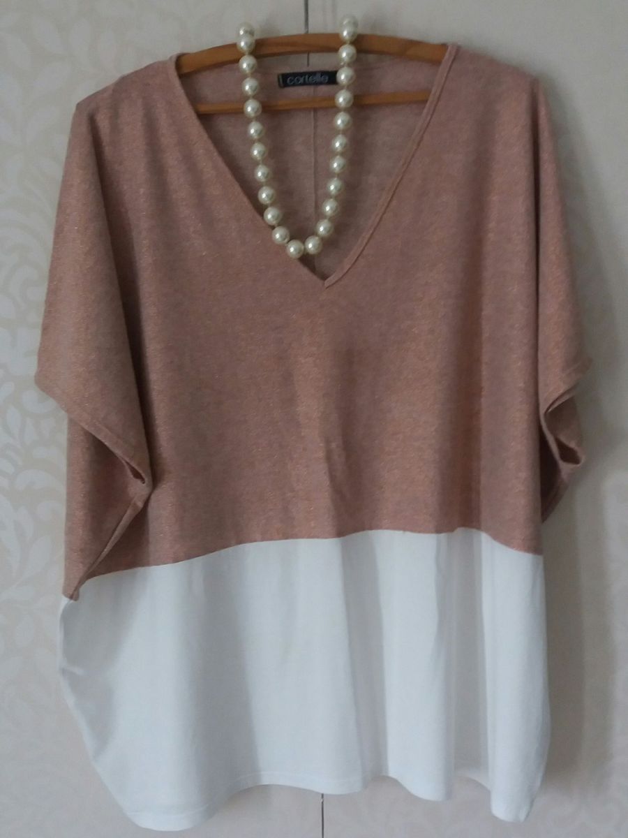 blusas plus size festa