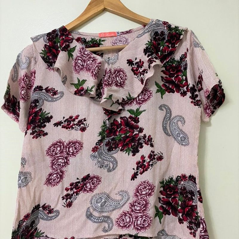 Floratta moda best sale evangelica blusas