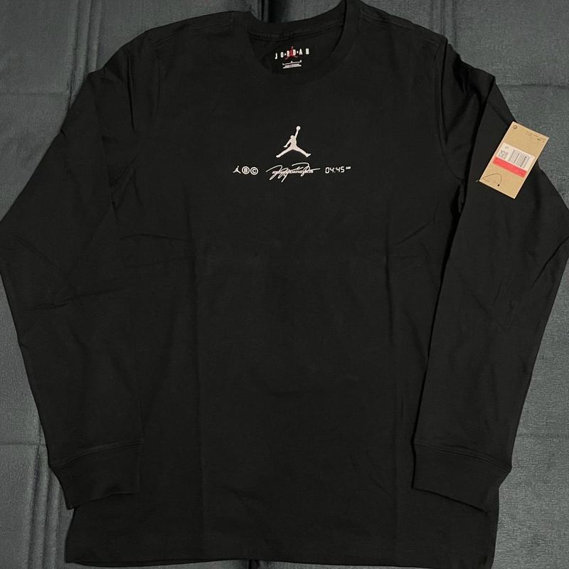 Camisa manga sale longa air jordan