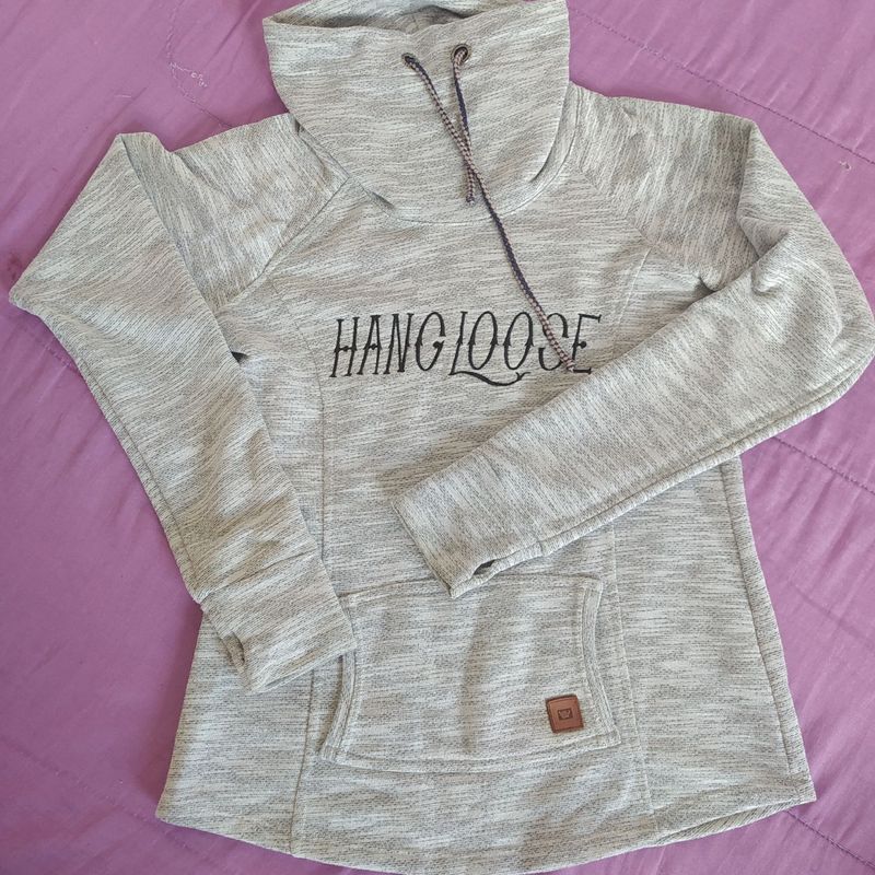 Blusa Moletom Blusa Feminina Hang Loose Usado 89666904 enjoei