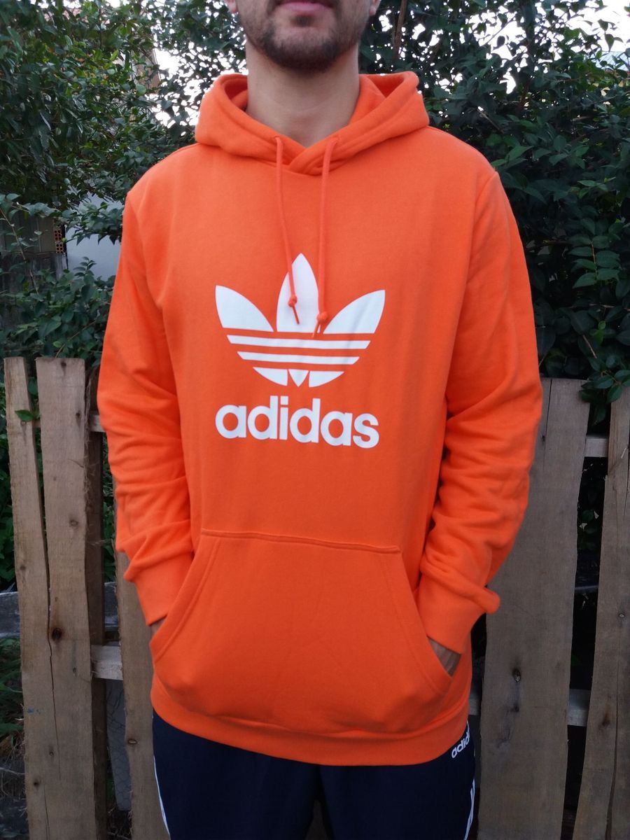 Blusa best sale adidas laranja