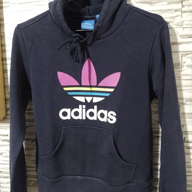 Blusa Moletom Adidas Original Feminino Blusa Feminina Adidas Usado  81010449 enjoei