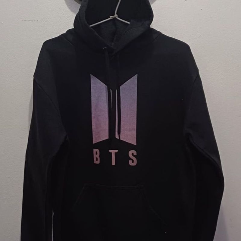 Blusa moletom hot sale feminina bts