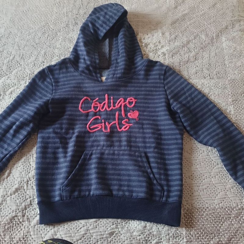 Blusa Moletom Código Girls Codigo Girls Usado 101036069 enjoei