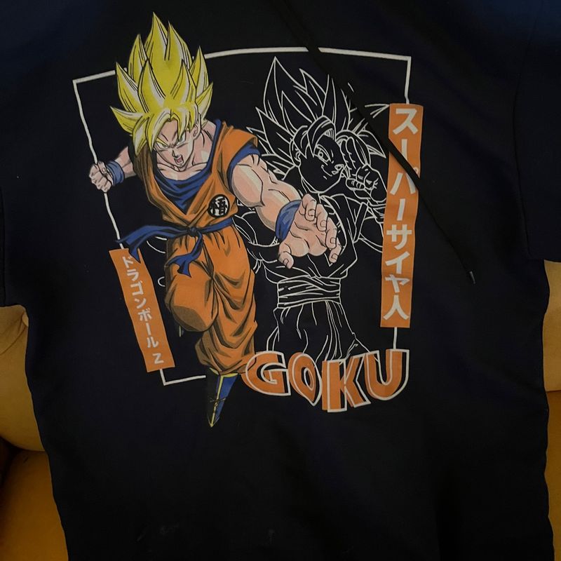 Moletom dragon best sale ball z