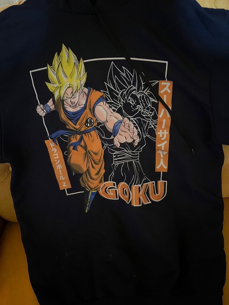 Blusa moletom dragon ball sales z