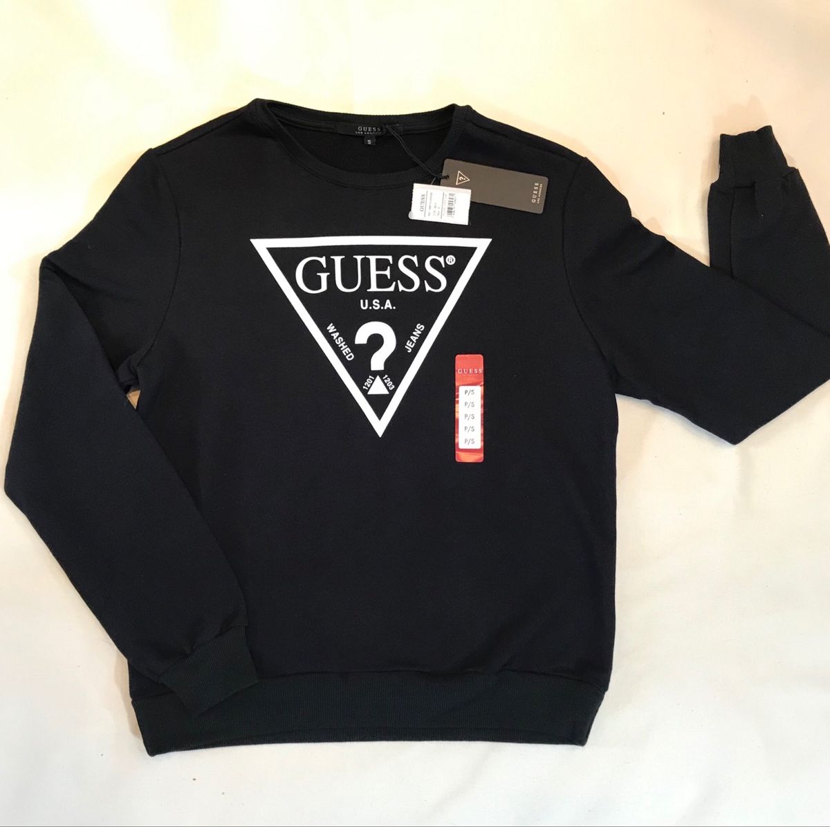 moletom guess masculino