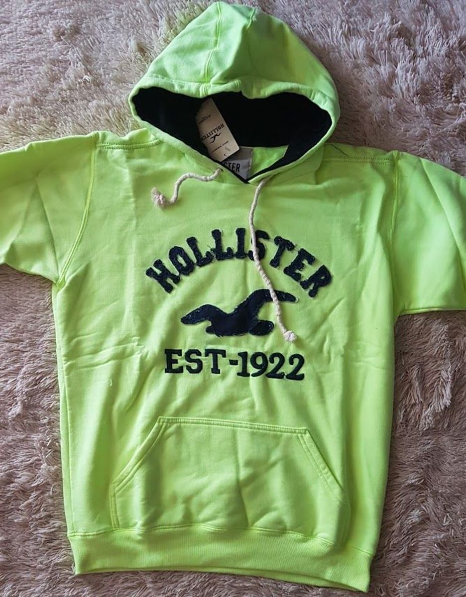blusa hollister moletom
