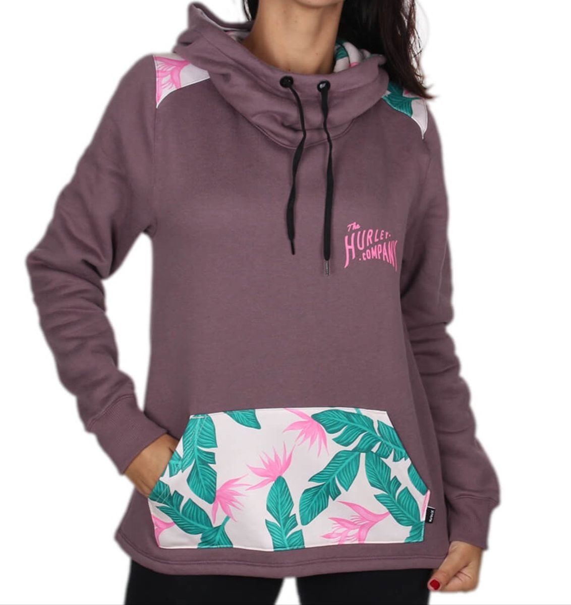 hurley moletom feminino