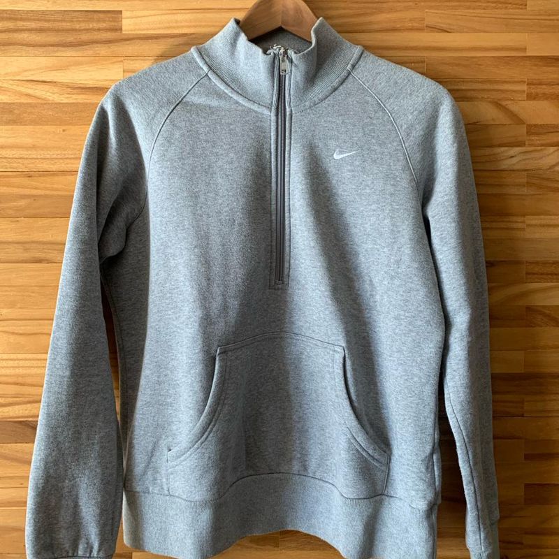 Blusa Nike Feminina Moletom MOLETOM NIKE NSW FUNNEL FEMININO CAPUZ