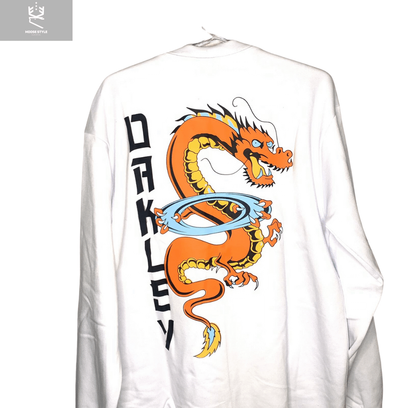 Camiseta Oakley The Dragon Branca (G) | Camiseta Masculina Oakley Nunca  Usado 91624053 | enjoei