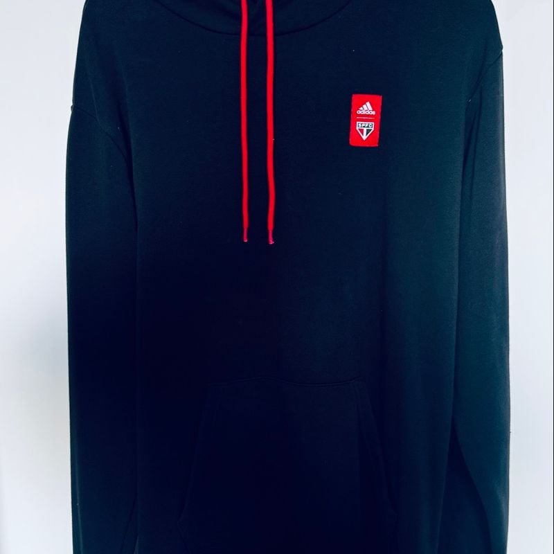 Blusa Moletom São Paulo Adidas Dna Spfc Adidas Usado 115903446