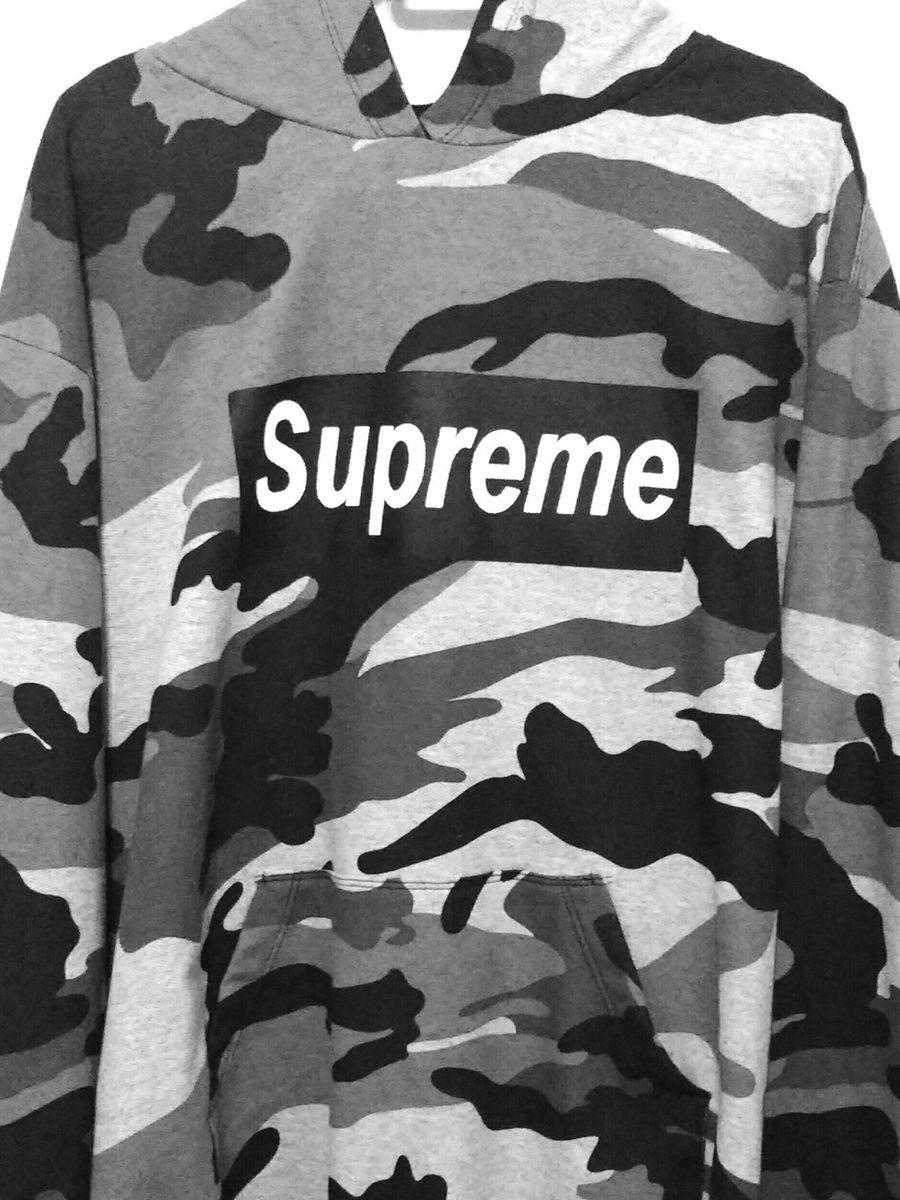 blusa supreme camuflada