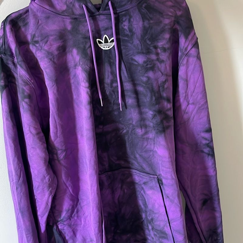 Blusa Moletom Tie Dye Adidas Adidas Usado 109543511 enjoei
