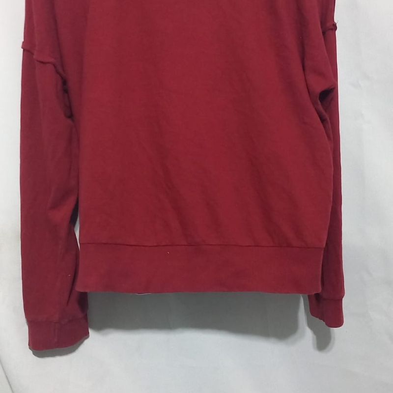 Blusa Moletom Vermelha Blue Steel Masculina Renner Blue Steel