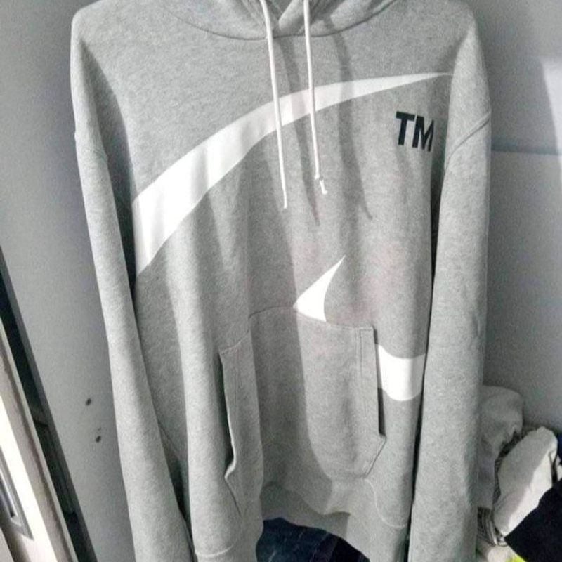 Blusa Da Nike Moletom Cinza Blusa Moletom Nike P Novo Original Roupas