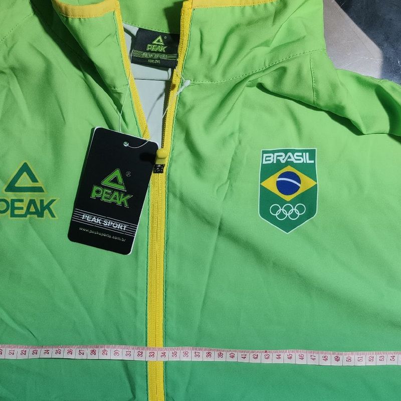 Blusa Peak Pódio Time Brasil Olimpiada Tóquio 2021, Casaco Masculino Peak  Usado 61865086