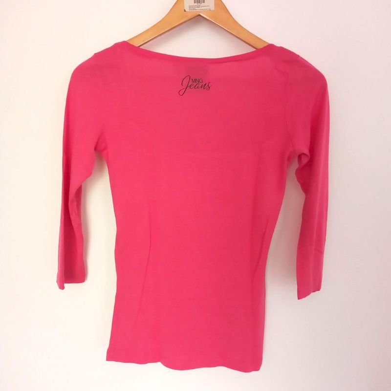 Blusa pink neon