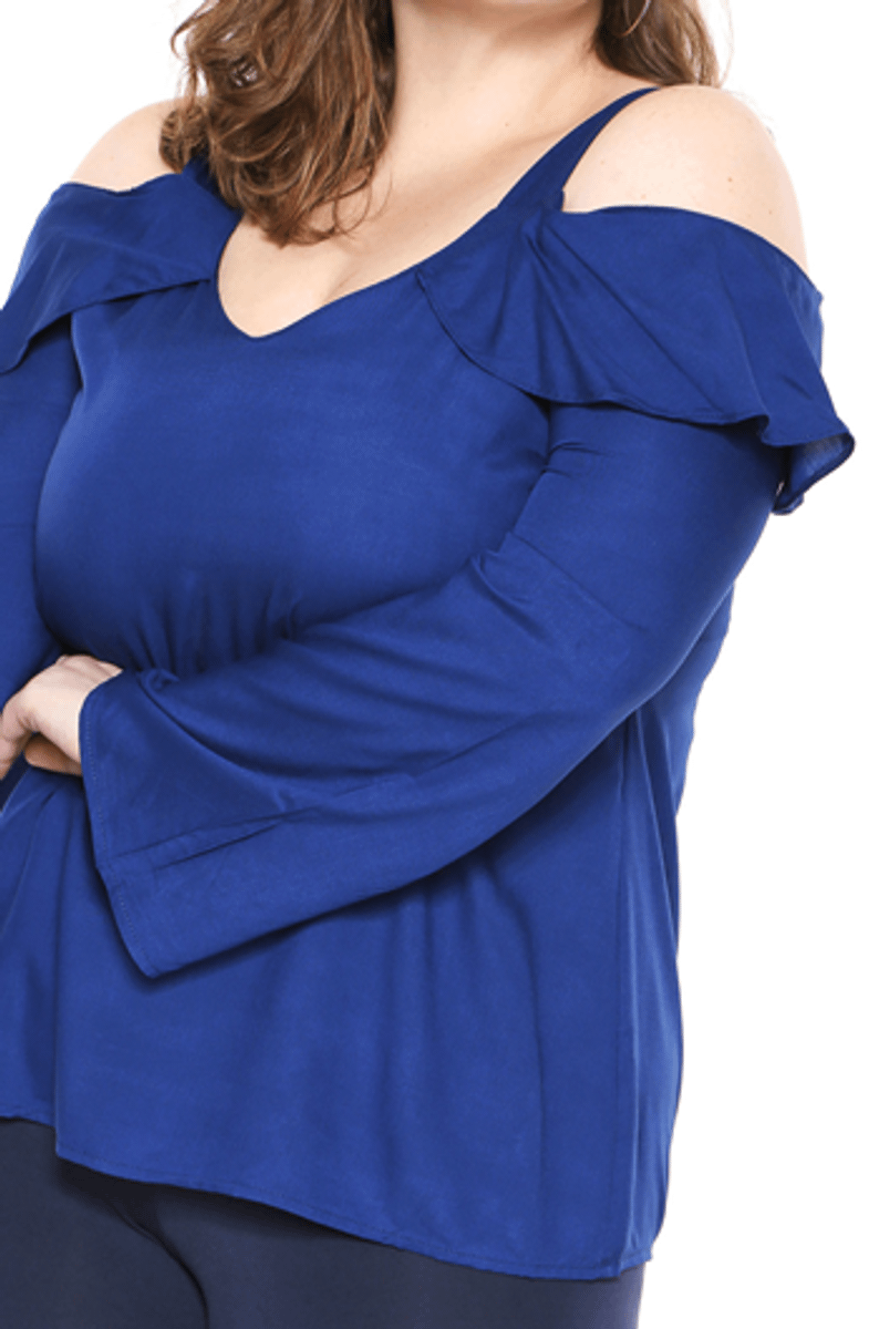 Blusa Plus Size Wee Viscose Ciganinha Wee Nunca Usado 92507792