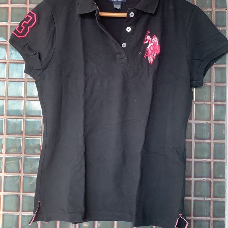 Blusa Polo Feminina Tam G Marca U.s. Polo Assn. Blusa Feminina U.S. Polo Assn. Usado 52740053 enjoei