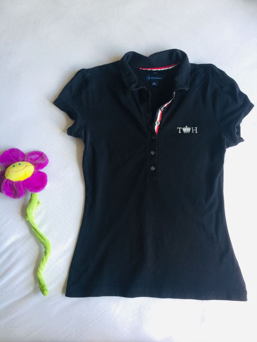 camisa polo feminina tommy hilfiger