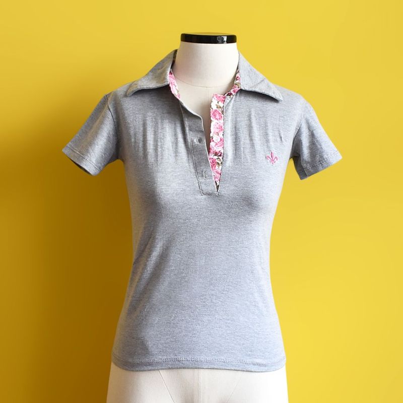 Camisa polo dudalina orders feminina