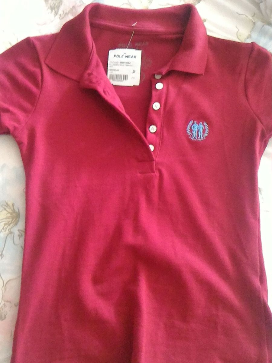 camiseta polo feminina polo wear