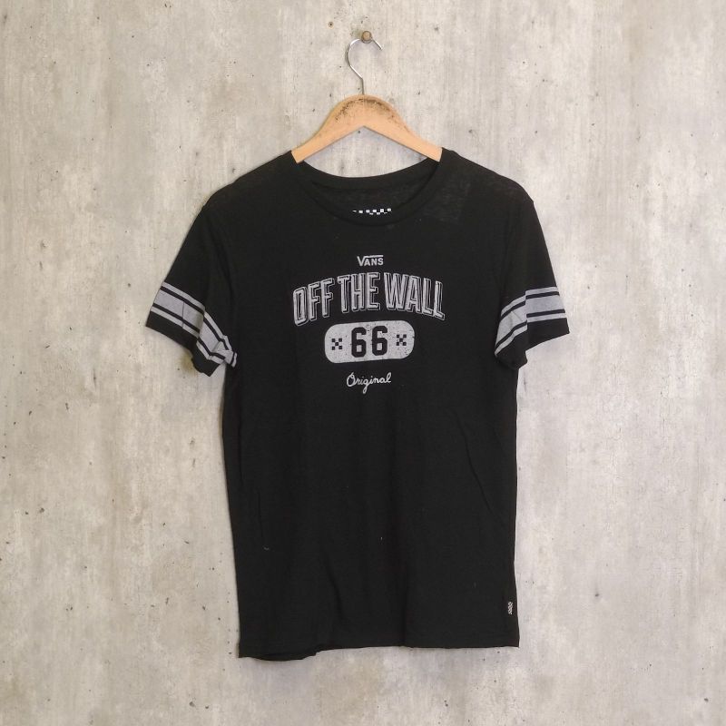 Blusa Preta Estampa Frontal Vans Blusa Feminina Vans Usado