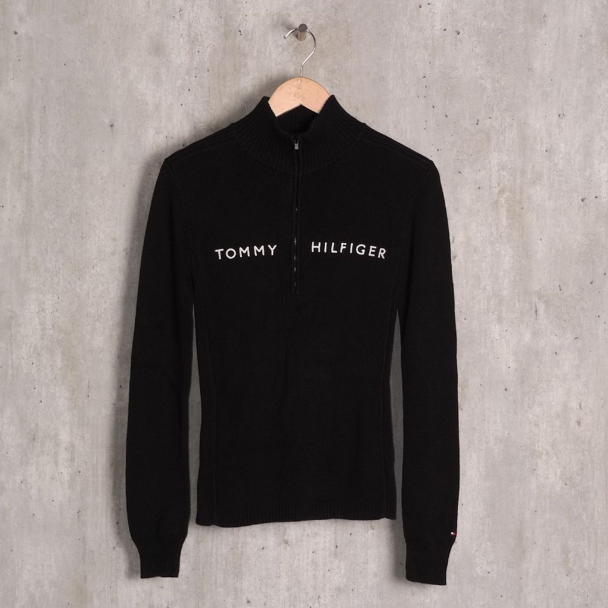 blusa preta tommy hilfiger - casaquinhos tommy hilfiger