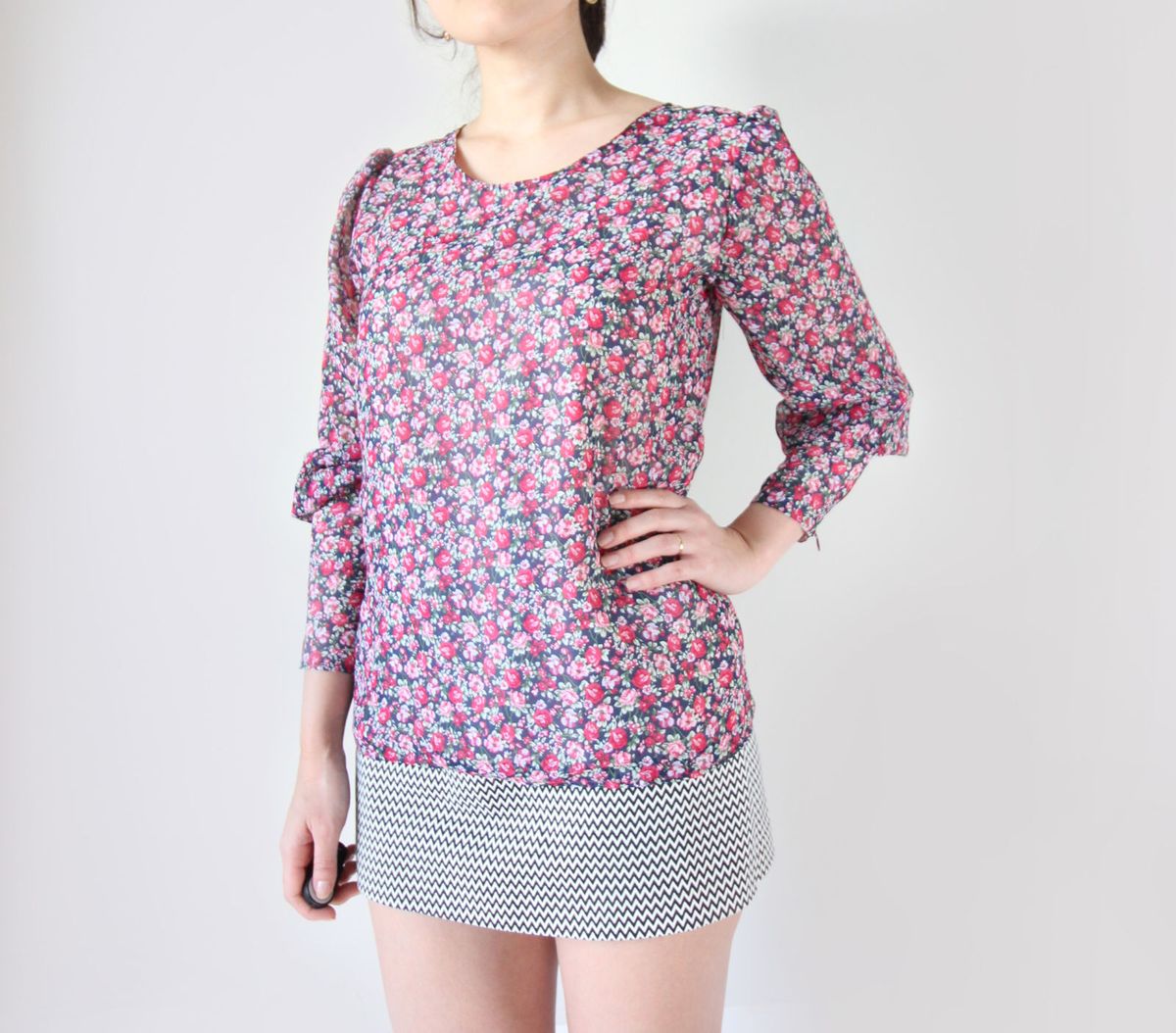 blusa primavera