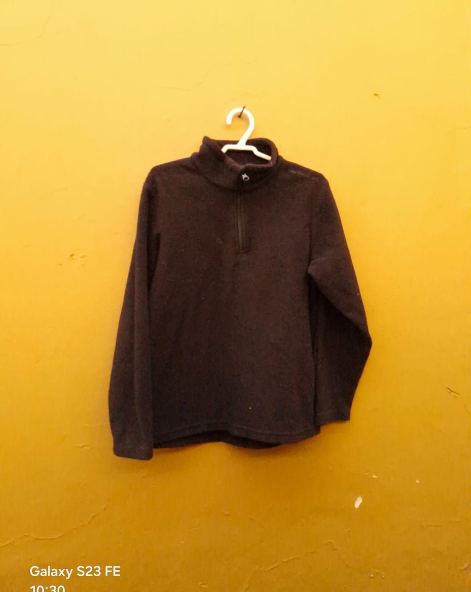 Blusa Quechua Stratermic Infantil Tamanho 8 Anos Preta Casaco Infantil Termico Decathlon Unissex Quechua Usado 109942687 enjoei