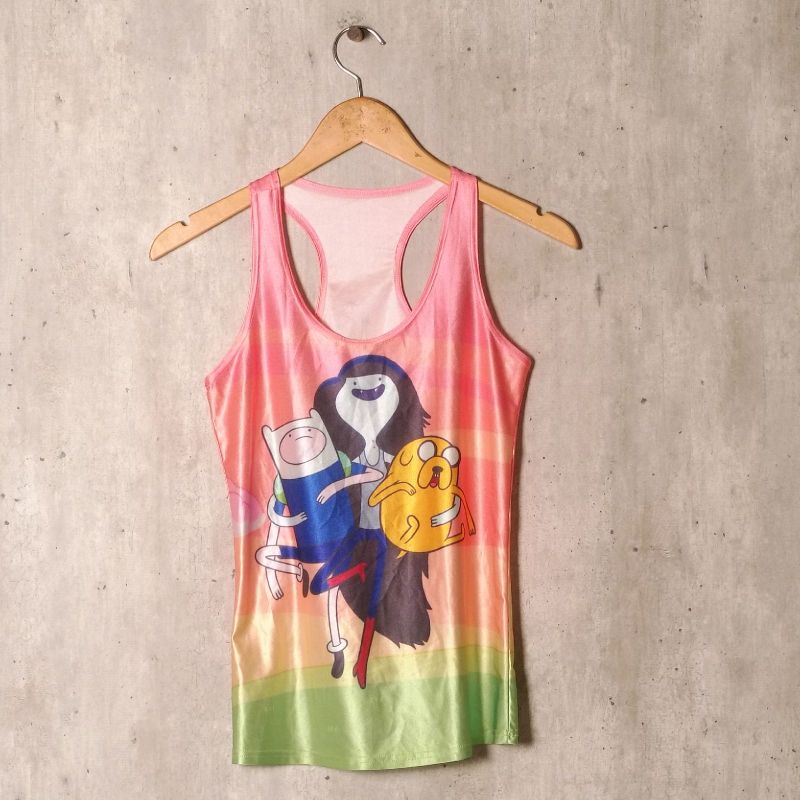 Camiseta Hora de Aventura  Roupa Infantil para Menina Usado