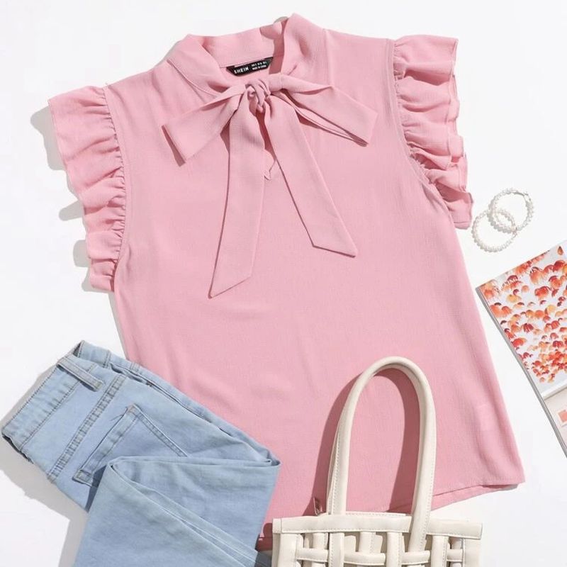 Blusa Rosa Shein Blusa Feminina Shein Nunca Usado 80333359 enjoei