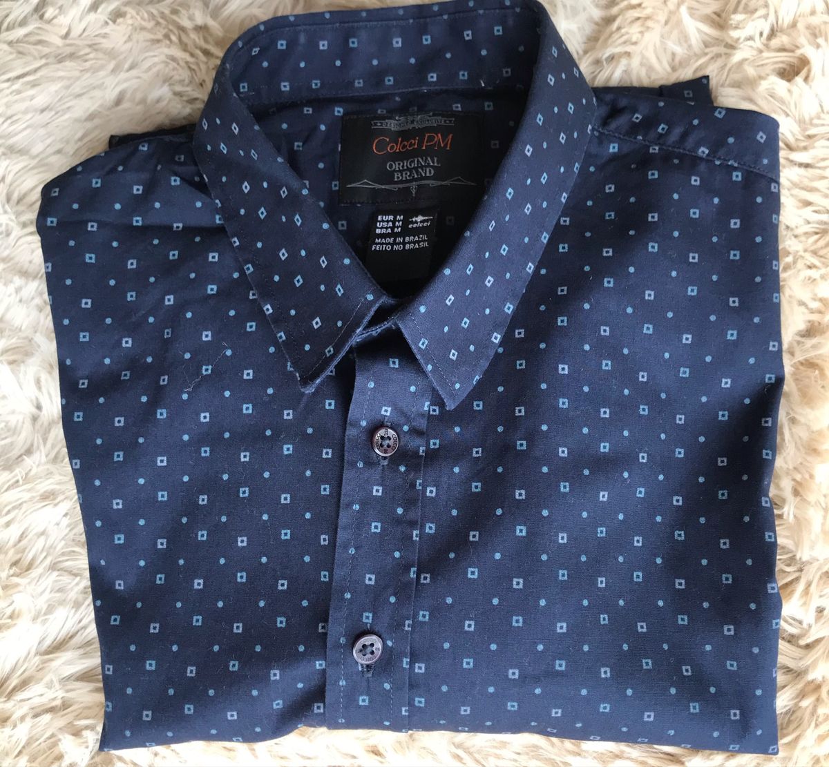 camisa social colcci masculina
