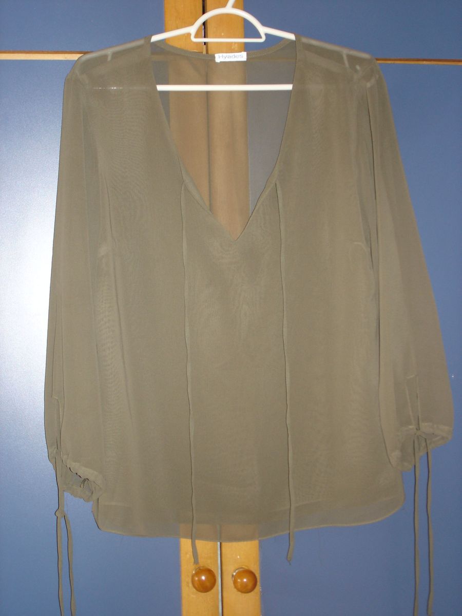 blusas femininas de tecido fino transparente