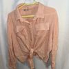 blusa social nude - m - croppeds 