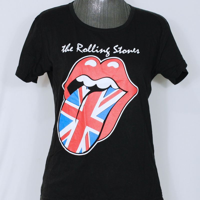 Blusa T Shirt Estampa Rolling Stones Ref. 2577 Usado 108077426 enjoei