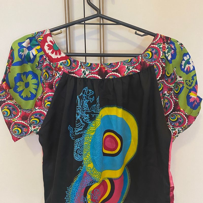Blusa Tamanho 40, Marca Desigual Blusa Feminina Desigual Usado 96930157  enjoei