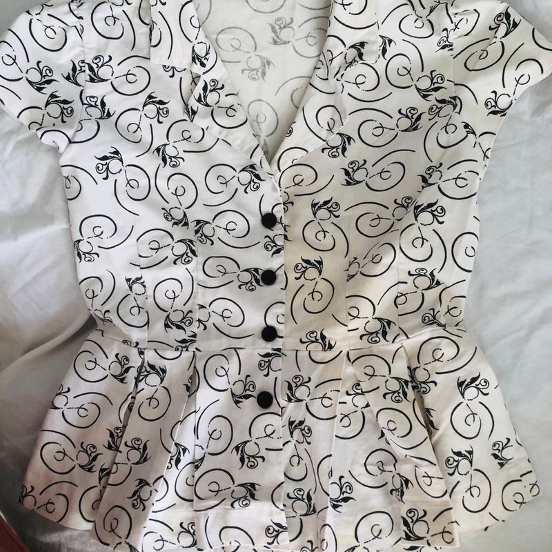 Blusa tipo blazer hotsell