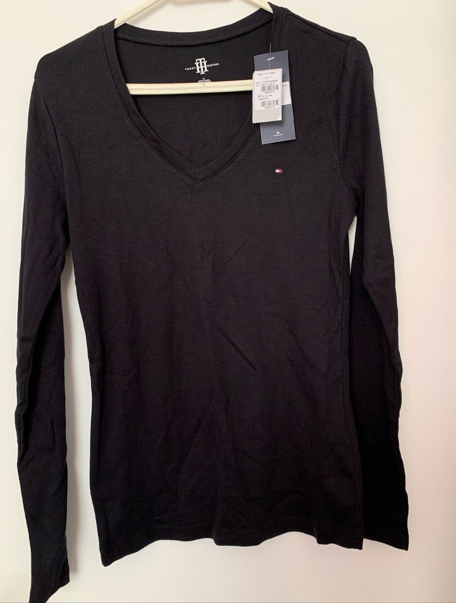 Blusa Tommy Hilfiger Original Blusa Feminina Tommy Blusa Tommy Hilfiger Original Blusa Feminina Tommy