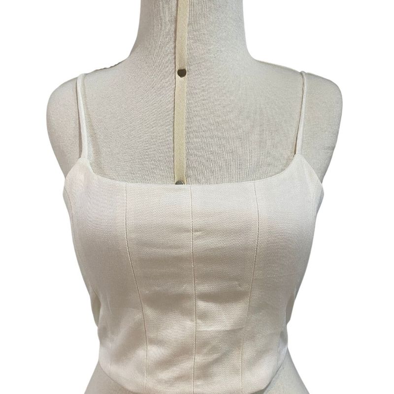 Corset Branco Vintage Estiloso com Amarração | Camiseta Feminina Nunca  Usado 84701058 | enjoei