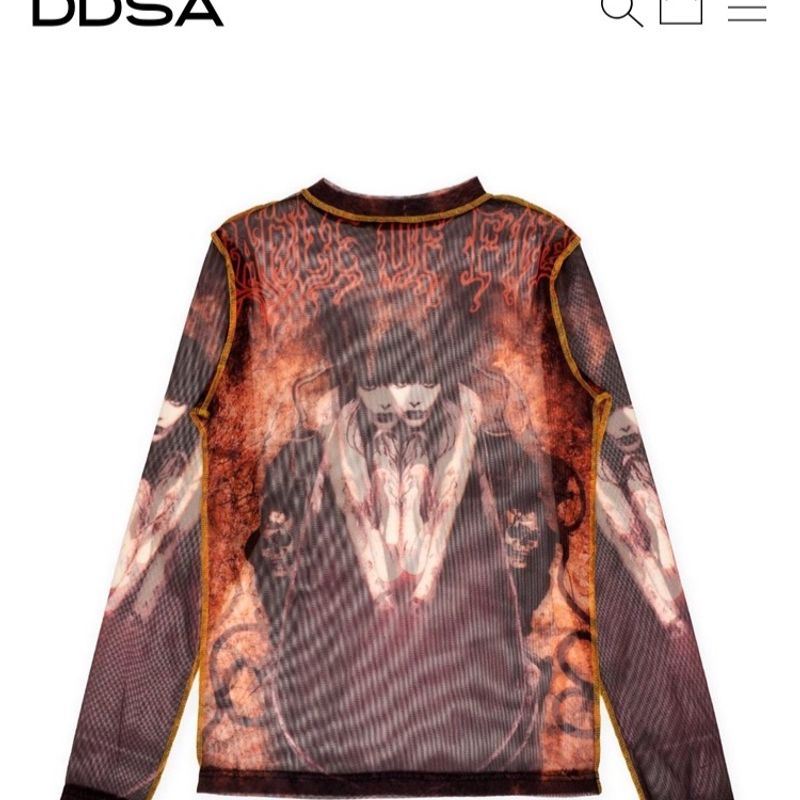 Blusa Tule Dropdead X Cradle Of Filth | Drop Dead Usado 110620226