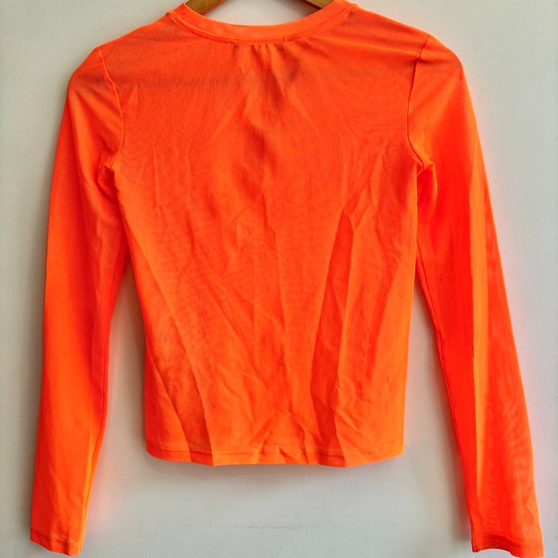 Blusa discount neon bershka