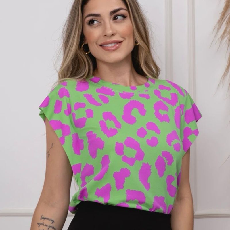 Blusa store feminina verão